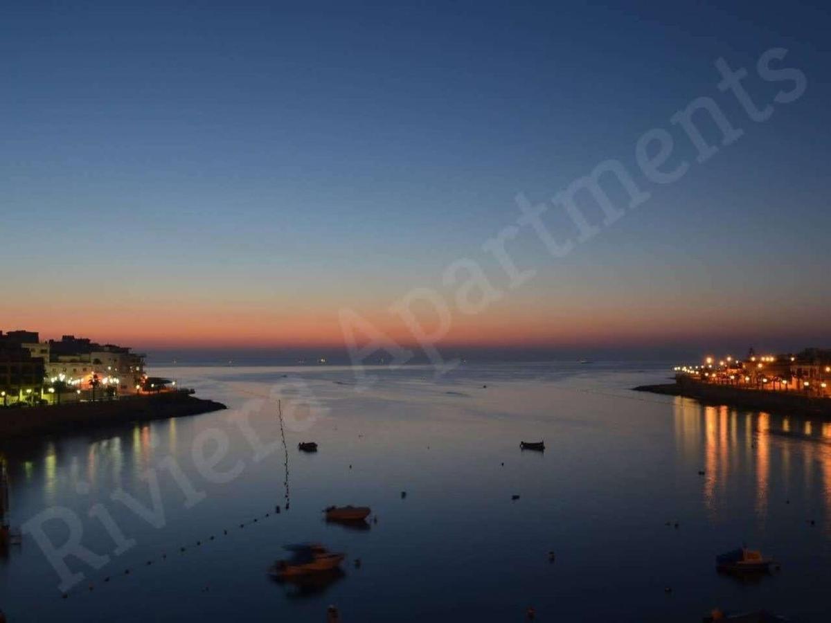 Riviera Holiday Apartments - Seafront - Wifi Marsaskala Exteriör bild